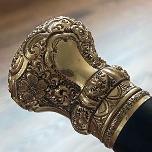 antique walking stick knocker